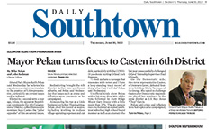 Daily Southtown-Chicagoland newspaper front page