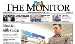 McAllen Monitor newspaper front page